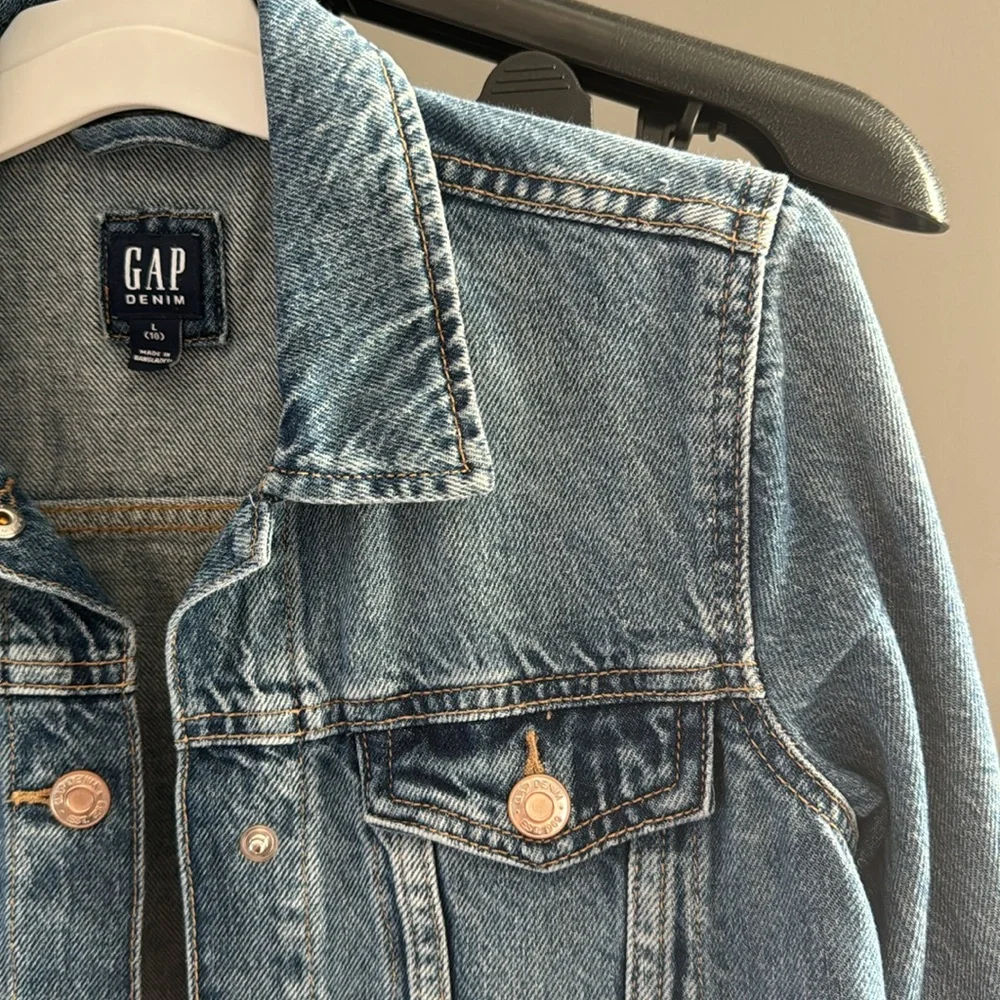 Kids Gap Cotton Icon Denim Jacket